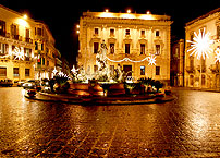 piazza Archimede -fontana di Diana